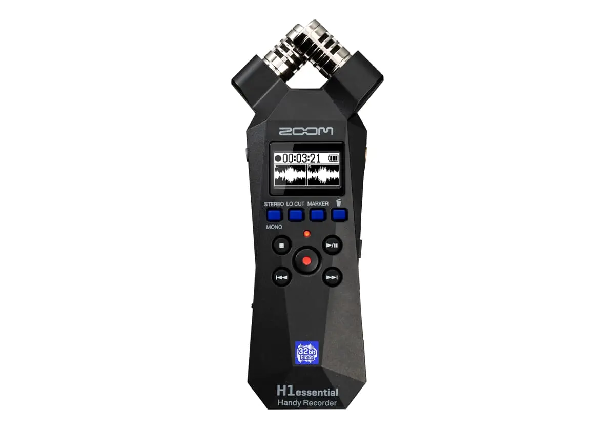 Zoom H1essential Audiorekorder mieten – 32-Bit-Float Stereo