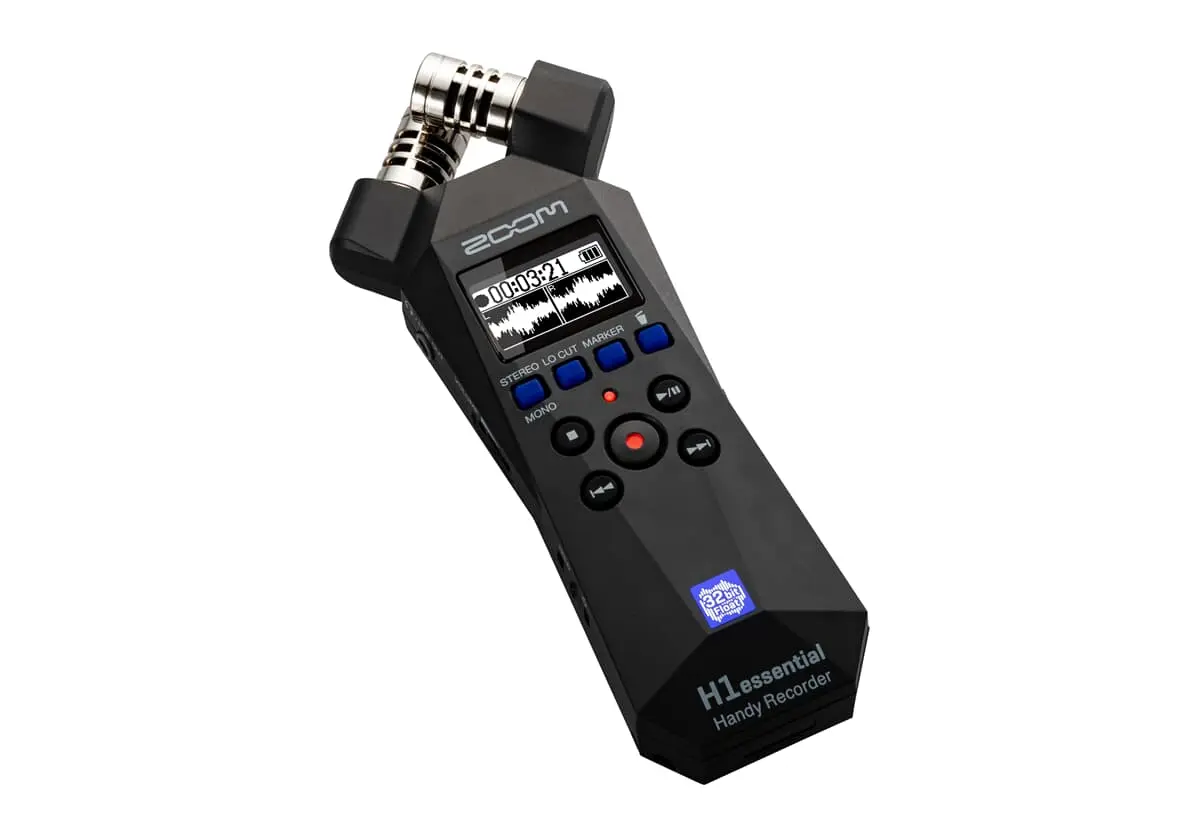 Zoom H1essential Audiorekorder mieten – 32-Bit-Float Stereo