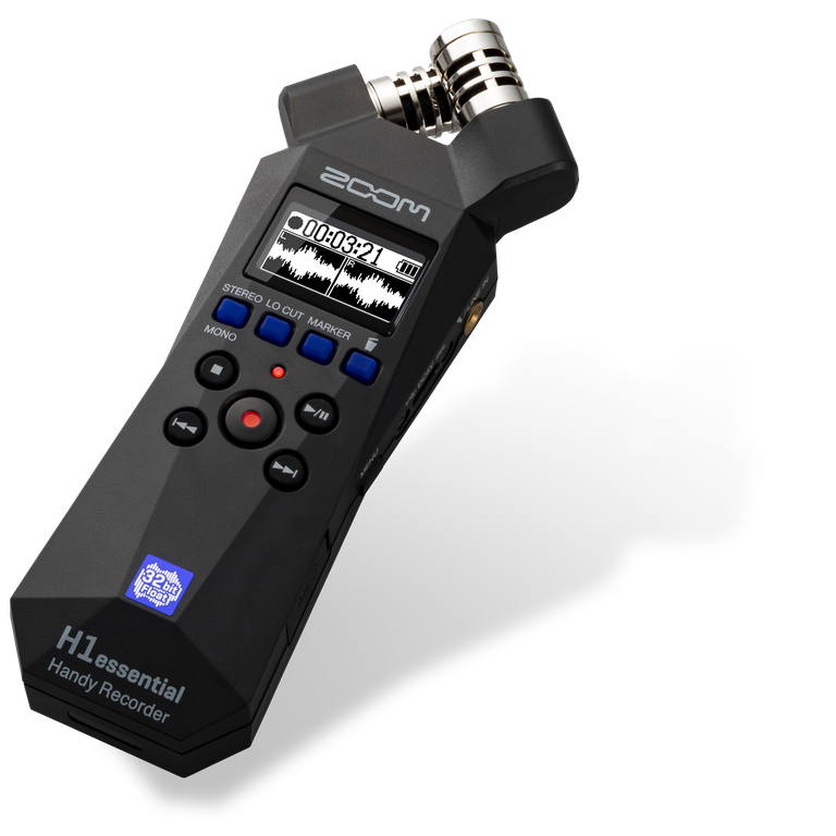 Zoom H1essential Audiorekorder mieten – 32-Bit-Float Stereo