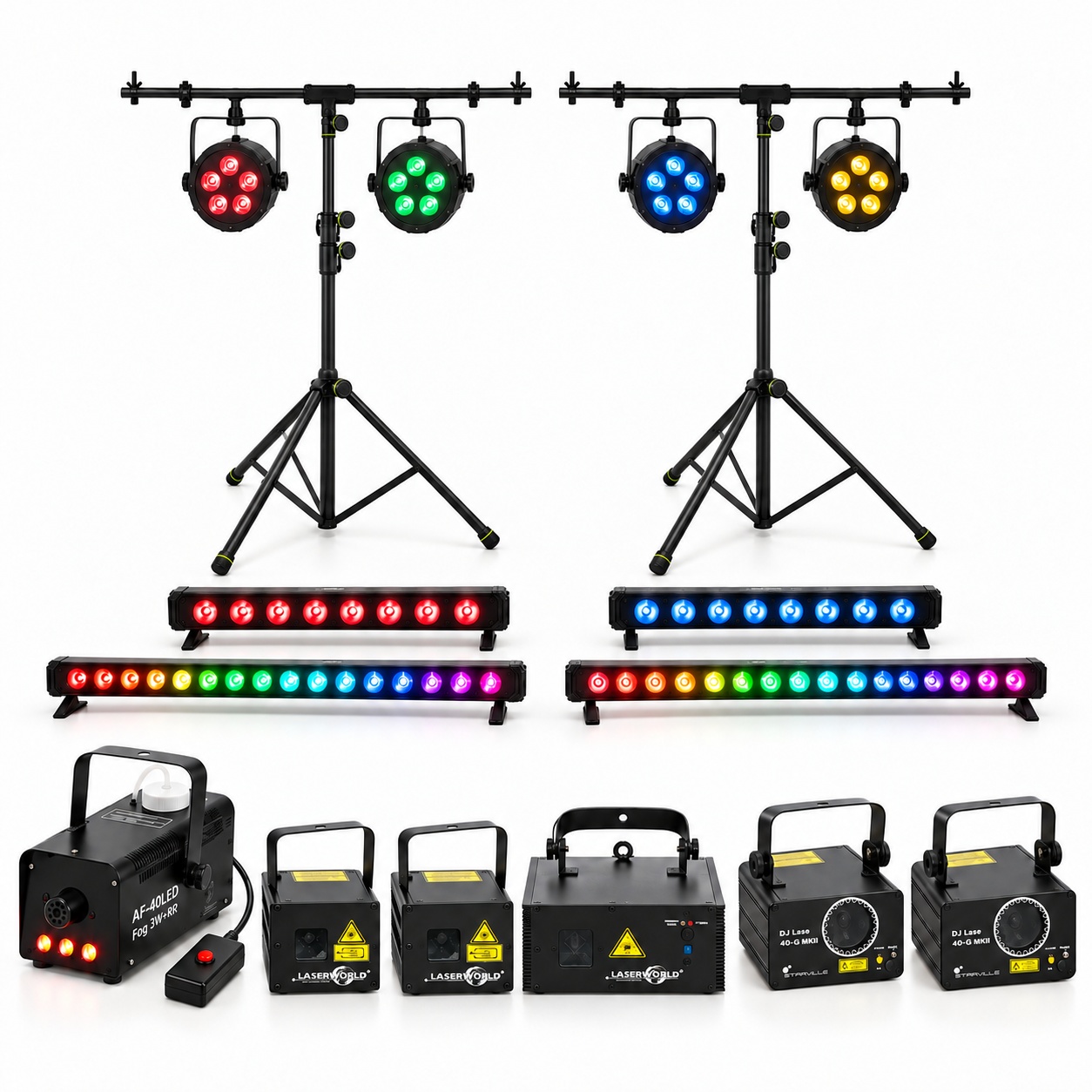 Lichttechnik-Komplettset