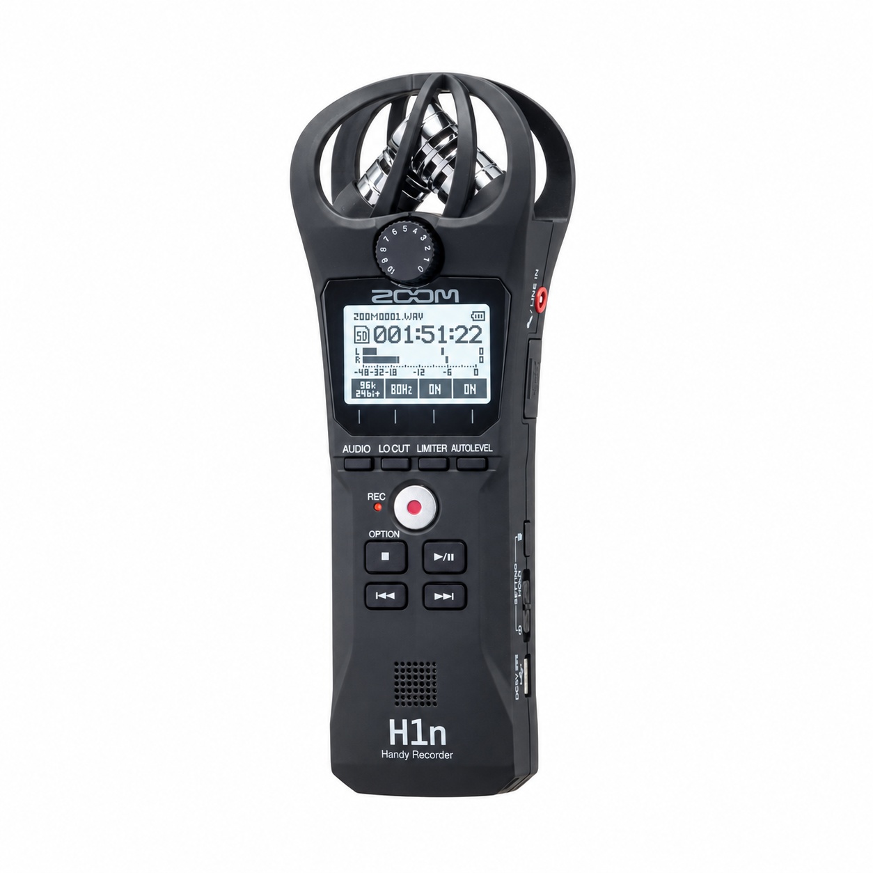Zoom H1n Audiorekorder mieten – Stereo-Handy-Recorder