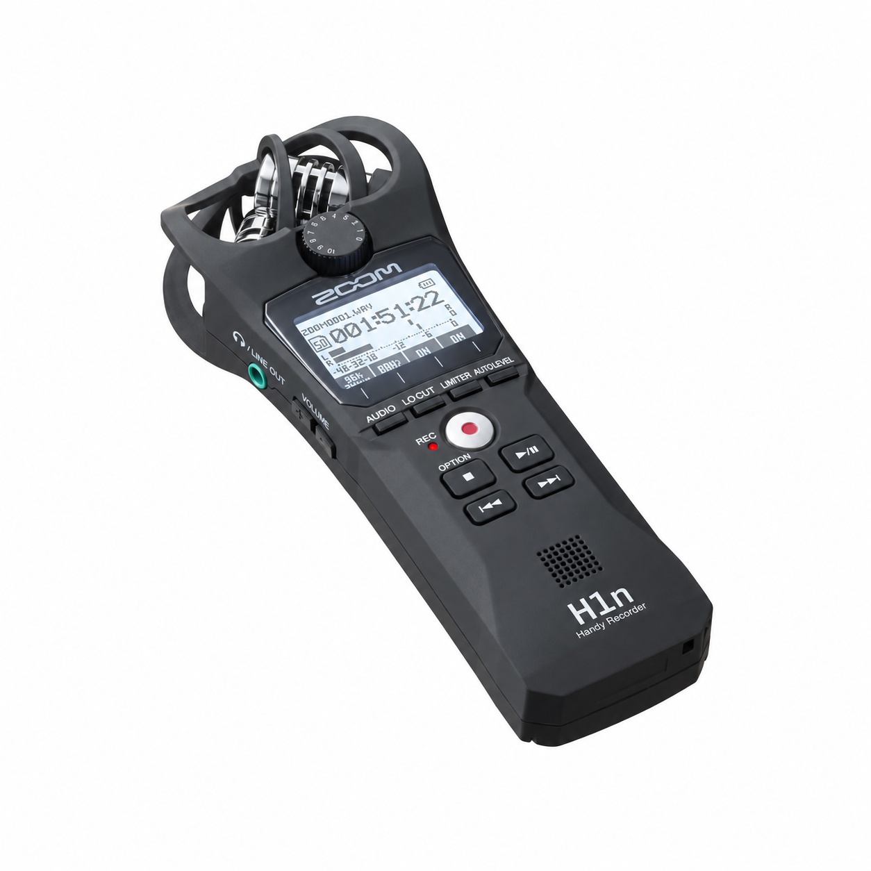Zoom H1n Audiorekorder mieten – Stereo-Handy-Recorder